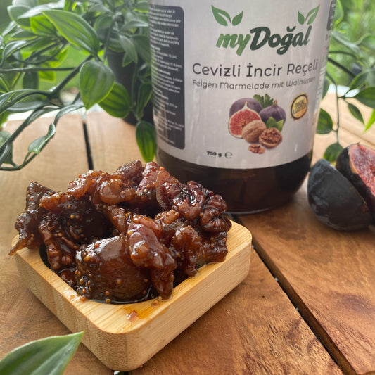 Cevizli kuru incir reçeli - 750 gr