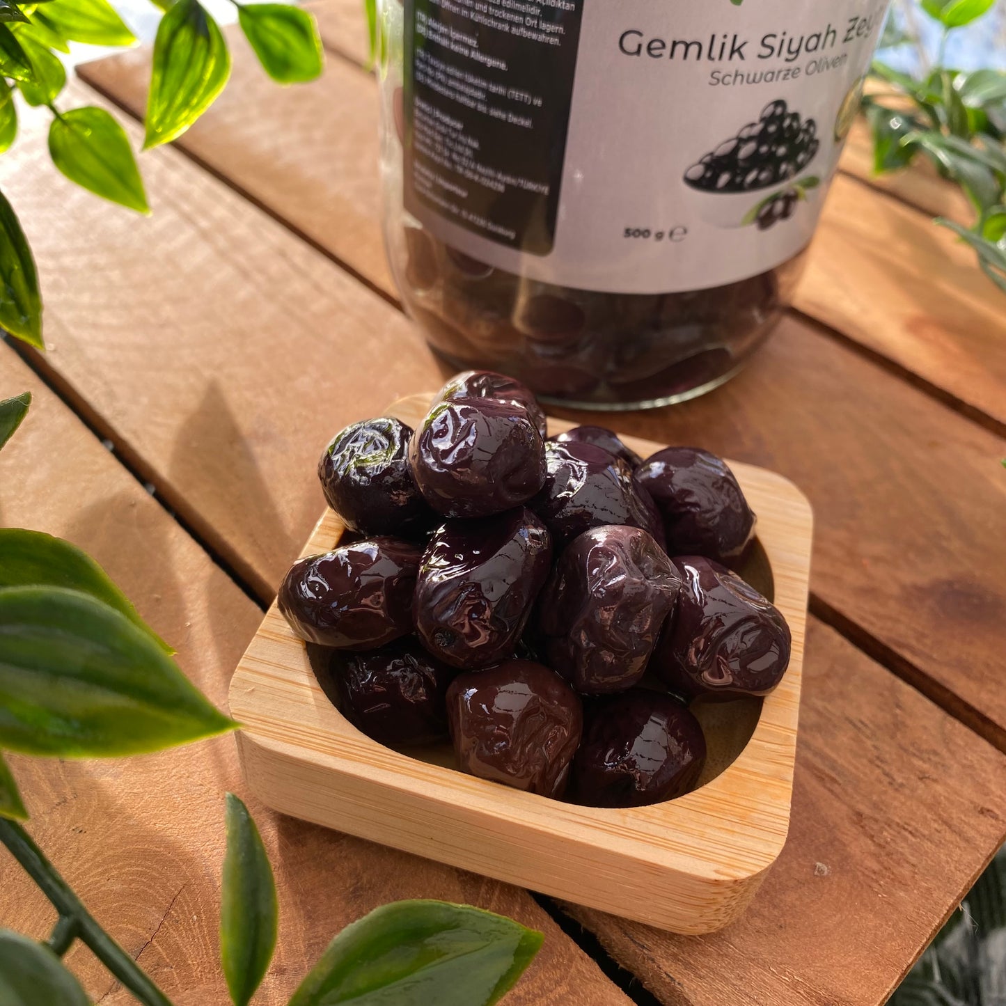 schwarze Oliven aus Gemlik - 700gr