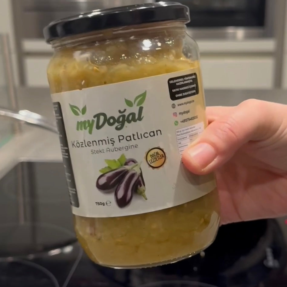 geröstete Auberginen - 750gr