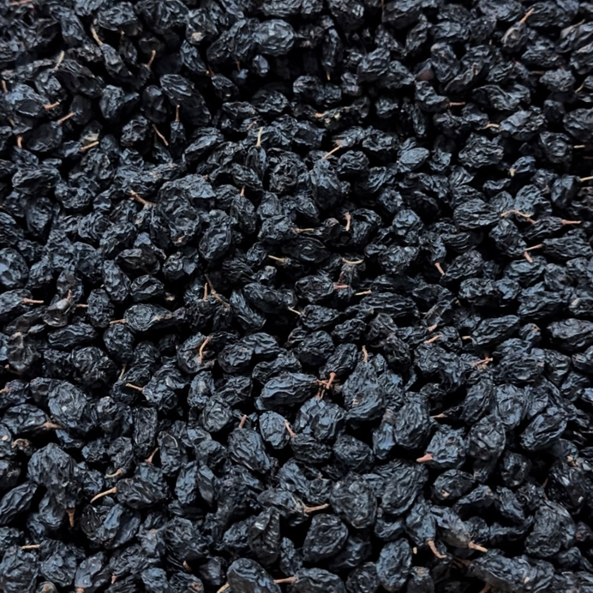 Getrocknete schwarze Trauben mit Kernen – 500 g