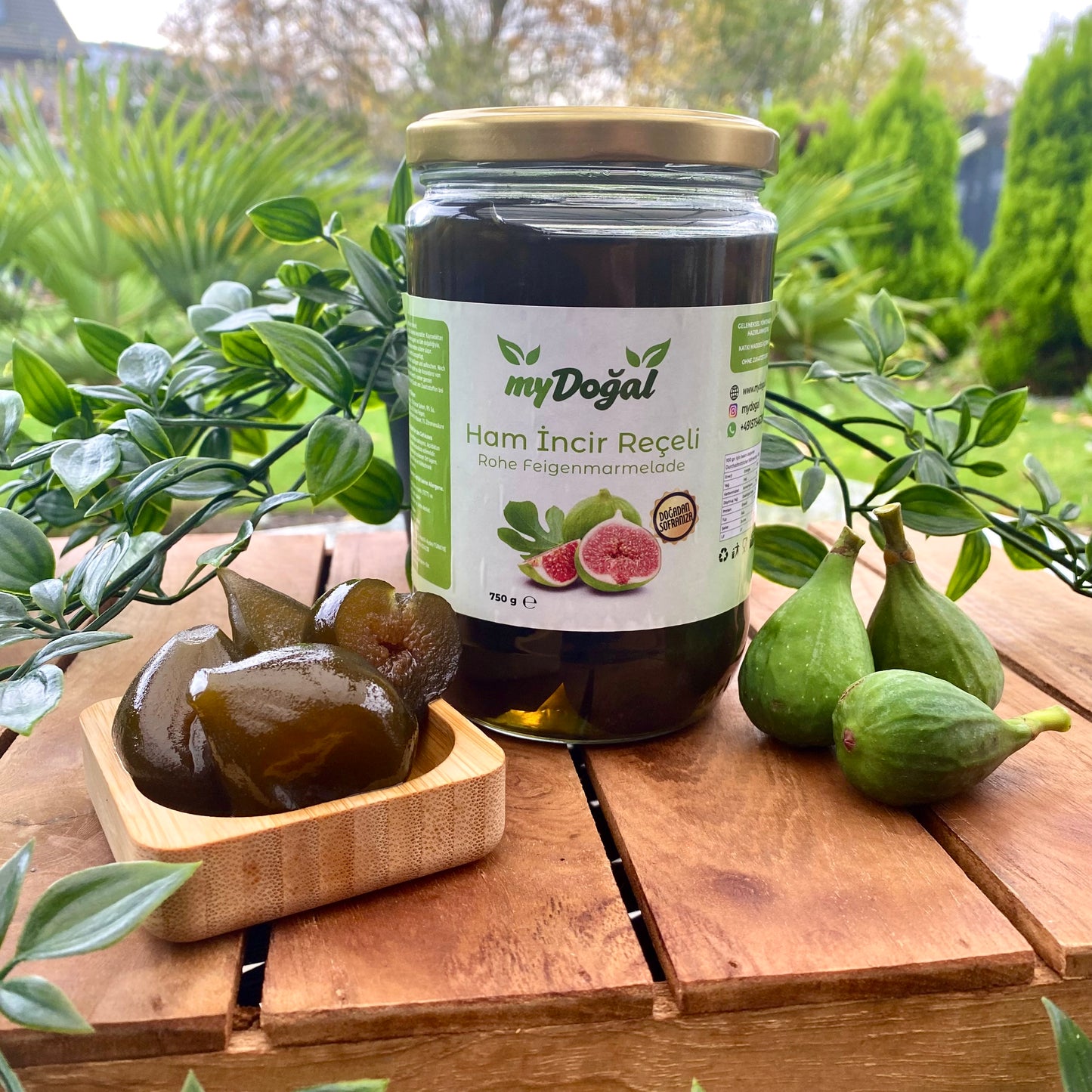 Rohe Feigenmarmelade – 750 g