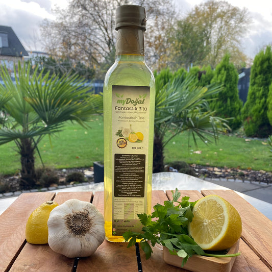 3'ü bir arada Sirke (sarımsak, limon, maydanoz) - 500ml