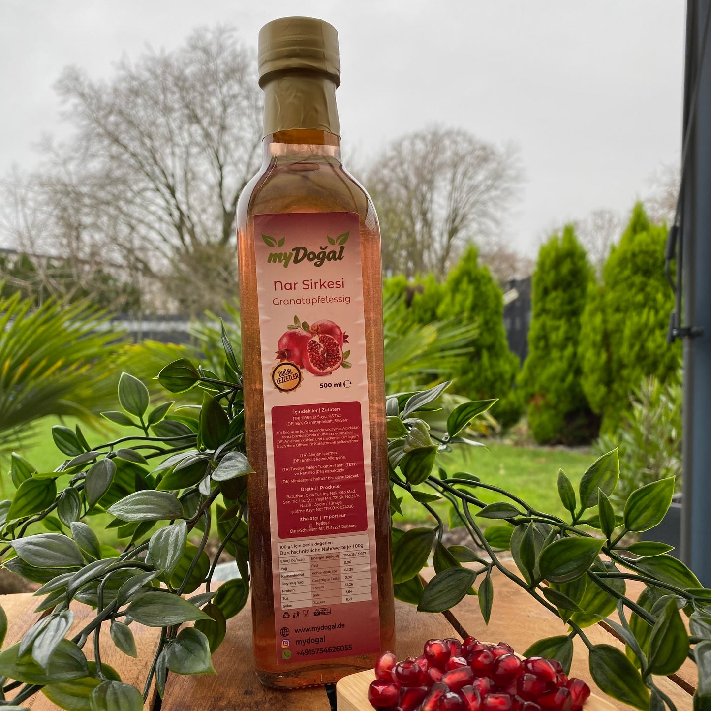 Granatapfelessig – 500 ml