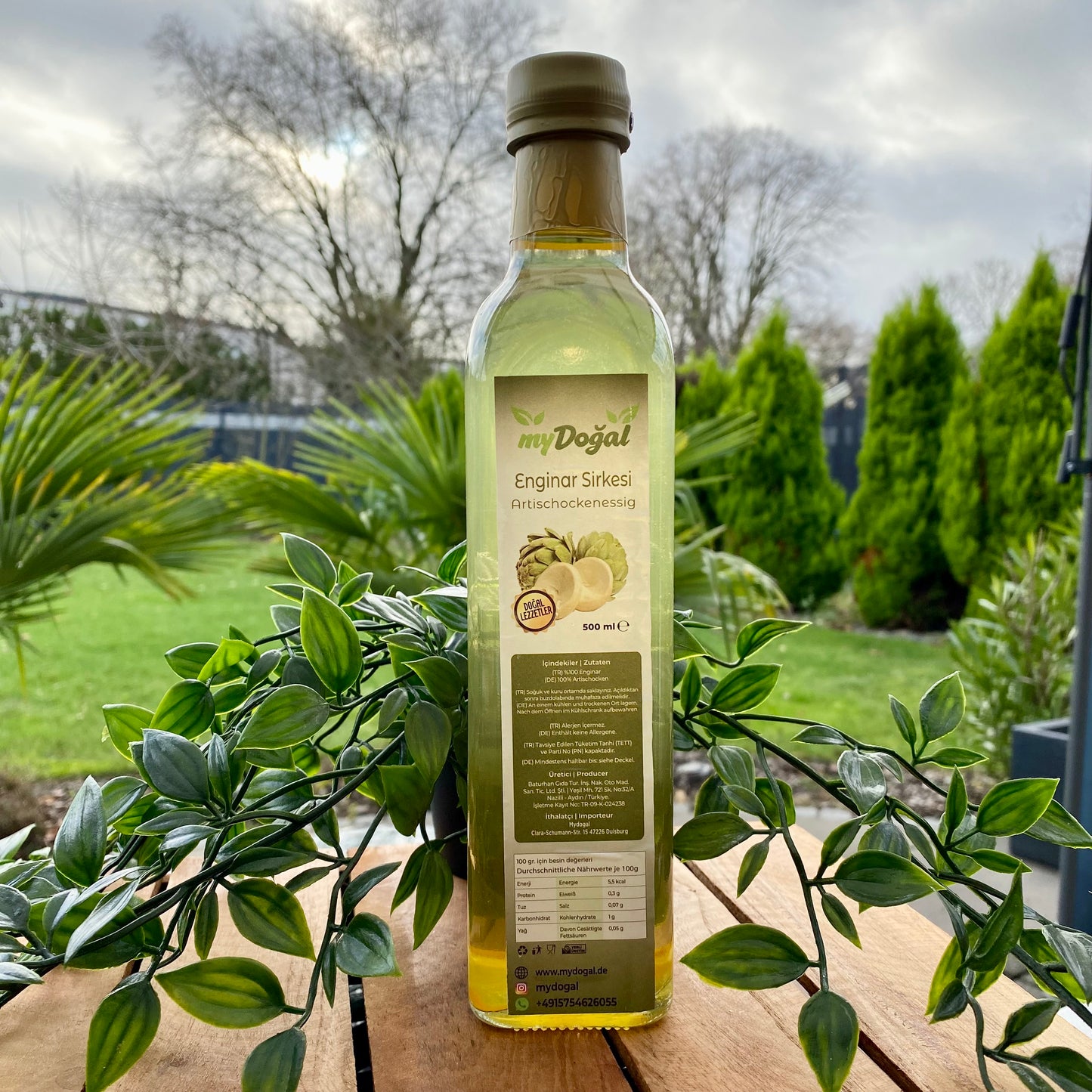 Enginar Sirkesi - 500ml