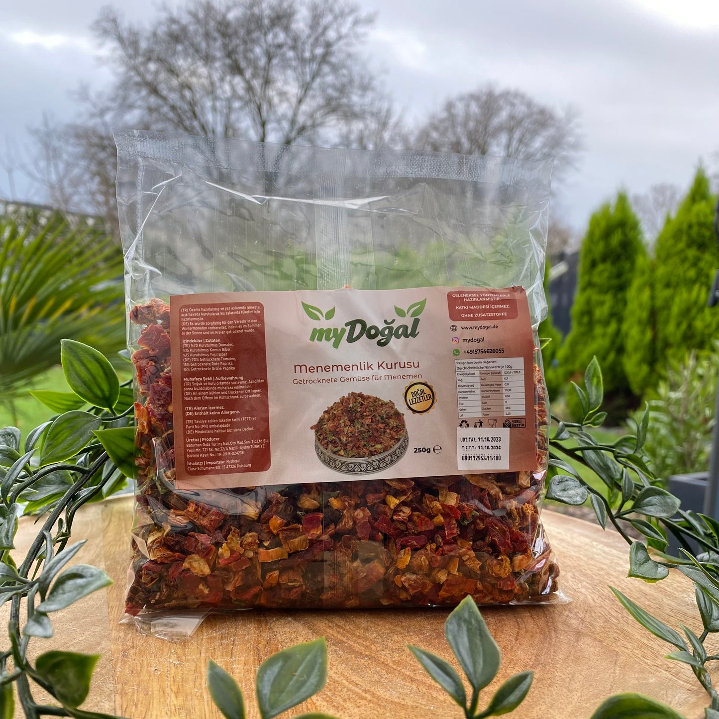 Menemenlik kurutulmuş Biber - 250g