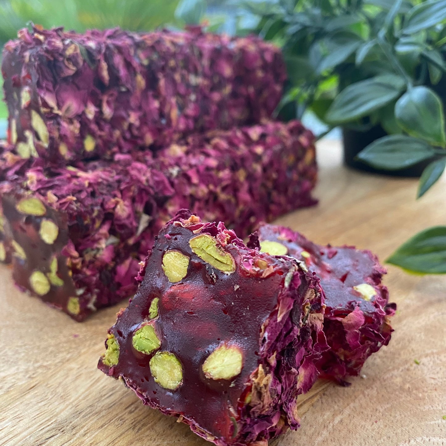 Rosenblatt-Granatapfel-Pistazien-Docht Turkish Delight - 1 kg