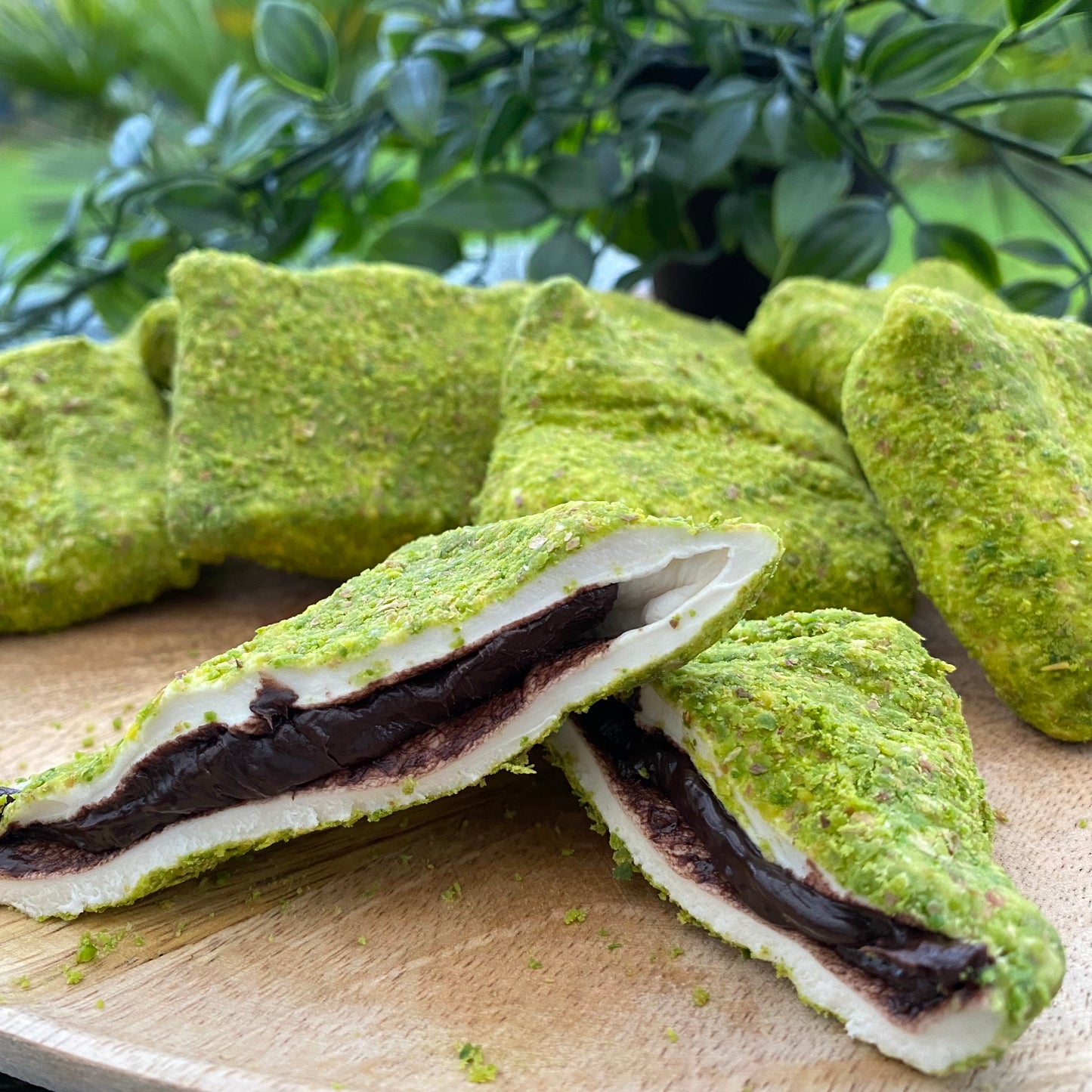 Türkischer Schokoladengenuss mit Pistazienpulver – 1 kg