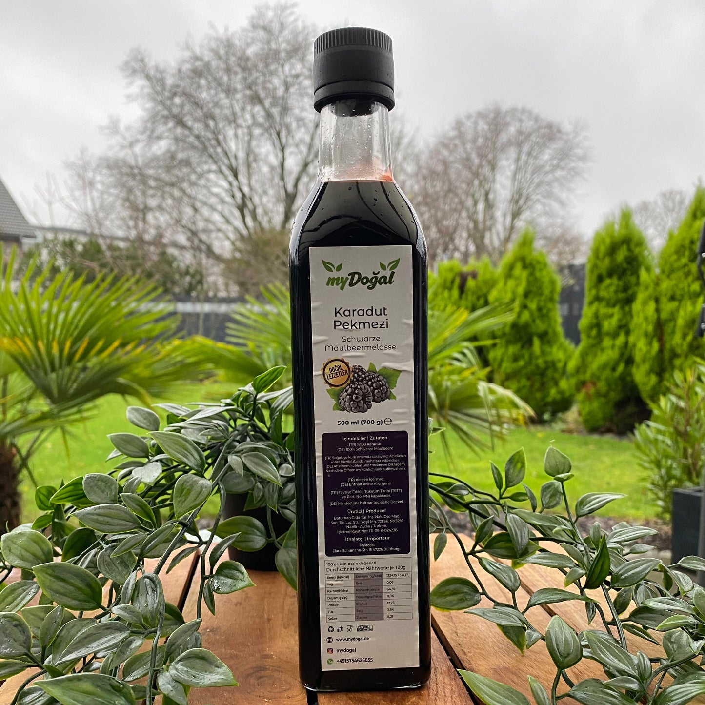 Schwarze Maulbeermelasse – 500 ml