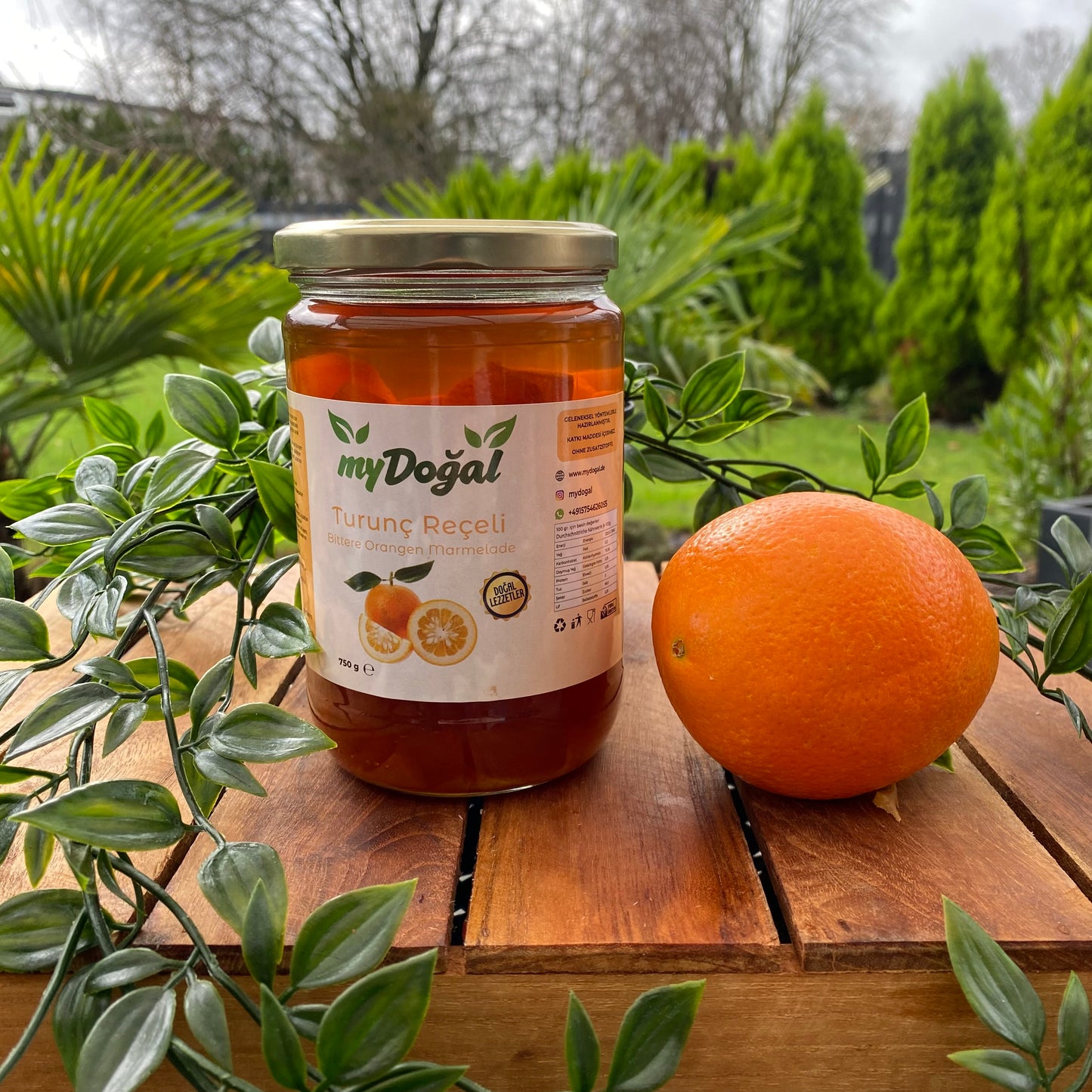 Bitterorangenmarmelade - 750 gr