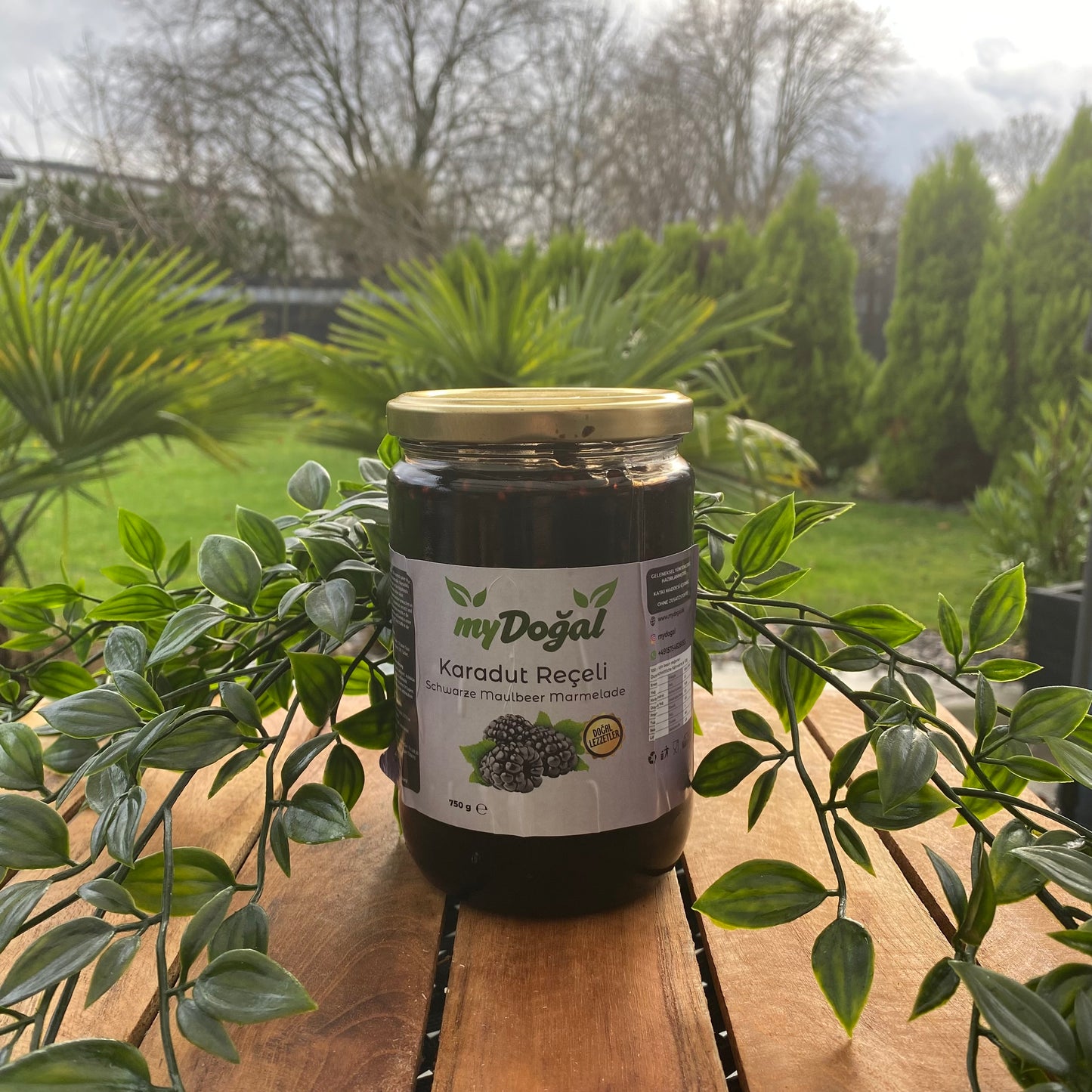 Schwarze Maulbeermarmelade – 750 g