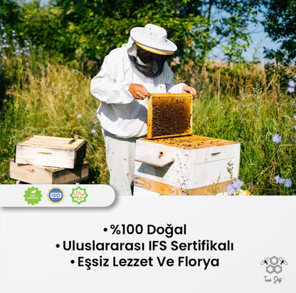 Toros Dağı Arı Sütü - Polen - Propolis - Çilek Tozu - Bal Çocuk Karışımı 225 gr