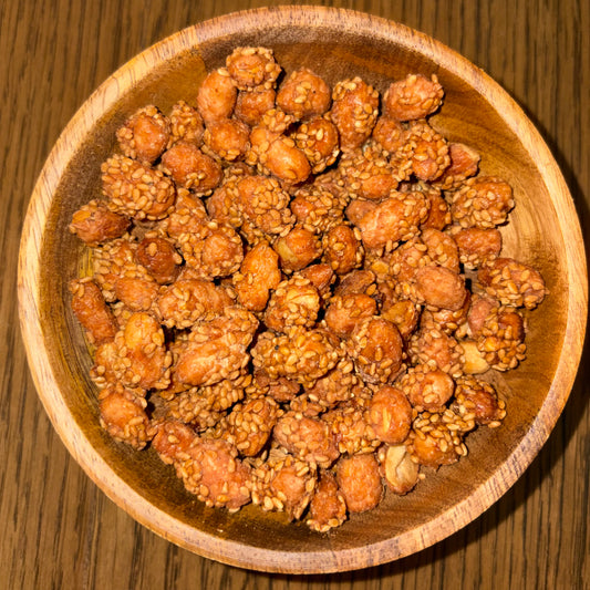 Erdnüsse mit Honig-Sesam 800 g